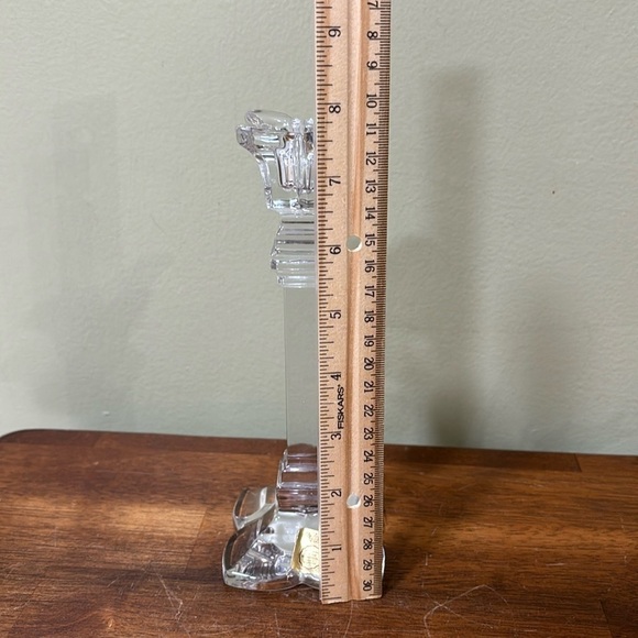 Vintage Bleikristall 24% Crystal 7.5" Candlestick Holder MADE IN GERMANY - Picture 12 of 14